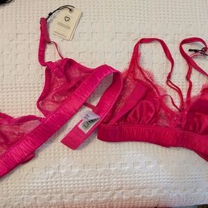 Love Stories Pink Bralettes